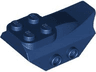 Slope, Curved 4 x 2 with 4 Studs on Top, 2 Hollow Studs on Each Side, Wing End
