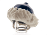 Minifigure, Headgear Hat with White Fur Lining Pattern