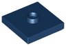 Plate, Modified 2 x 2 with Groove and 1 Stud in Center (Jumper)