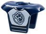 Minifigure Hockey Body Armor with Raccoon Pattern