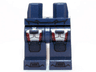 Hips and Legs with Iron Man Silver and Dark Red Knee Plates and Boots Pattern