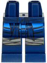 Hips and Legs with Sash, Blue Tunic Hem and Dark Bluish Gray Knee Wrappings Pattern