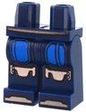 Hips and Legs with SW Mandalorian Silver and Blue Beskar Armor Plates Pattern