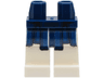 Hips and White Legs with Dark Blue Bogu Loincloth Pattern