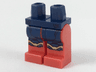 Hips and Red Legs with Dark Blue Armor, Gold Knee Trim Pattern