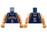 Torso NBA New Jersey Nets #5 Kidd Pattern / Nougat NBA Arms