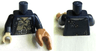 Torso PotC Jacket over Barnacle Encrusted Shirt Pattern / Dark Blue Arms / Tan Hand Right / Medium Nougat Hand Crab Pincer Left