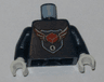Torso MBA Level 4 Logo Pattern / Dark Blue Arms / White Hands