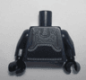 Torso Dark Bluish Gray Chest Armor and Black Belt Pattern (Kendo Fighter) / Dark Blue Arms / Black Hands