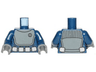 Torso SW Admiral Raddus Uniform Pattern / Dark Blue Arms / Dark Bluish Gray Hands