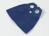 Minifigure Cape Cloth, Short - Shiny Spongy Stretchable Fabric - Height 3.7 cm