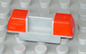 Duplo Siren with Trans-Neon Orange Lights