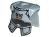 Minifigure Armor Breastplate with Leg Protection with Fantasy Era Crown Pattern
