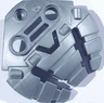 Bionicle Weapon 5 x 5 Shield with Triple Blasters