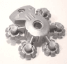 Bionicle Weapon 5 x 5 Shield with Gear Tips