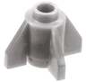 Brick, Round 1 x 1 with Fins