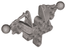 Bionicle Toa Inika Upper Torso / Shoulders Section
