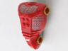 Large Figure Torso KK with Adric, Sir Pattern (Red Front and Silver Chain Mail) - Series 3 - Brick 2 x 2 Relief