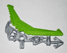 Hero Factory Weapon, Energized Harpoon with Molded Lime Boomerang Pattern