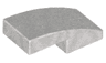 Slope, Curved 2 x 1 x 2/3