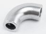 Brick, Round Tube 1 x 1 d. 90 degrees Elbow Macaroni - No Stud - Type 2 - Axle Hole