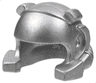 Minifigure, Headgear Helmet with Breathing Apparatus and Headlights