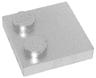 Tile, Modified 2 x 2 with Studs on Edge