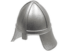 Minifigure, Headgear Helmet Castle Nasal Helmet with Angled Neck Protector