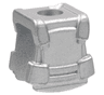 Minifigure Armor Breastplate with Back Stud