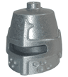 Minifigure, Headgear Helmet Castle Closed with Eye Slit (Great Helm / Barrel Helm)