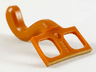 Minifigure Costume Tail Cat with Gold Belt Pattern