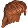 Minifigure, Hair Long Mullet Style