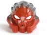 Bionicle Mask of Stone (Unity) with Marbled Flat Silver Pattern