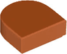 Tile, Round 1 x 1 Half Circle Extended