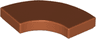 Tile, Round Corner 2 x 2 Macaroni