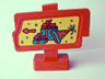 Duplo Road Sign Wood Grain with Party Pattern