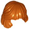 Minifigure, Hair Female Mid-Length Combed Behind Ear