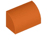 Slope, Curved 1 x 2 with Bottom Stud Holder