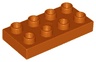 Duplo, Plate 2 x 4 x 1/2 (Thick)
