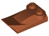 Slope, Curved 3 x 2 x 2/3 with 2 Studs, Wing End