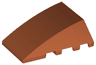 Wedge 4 x 4 Triple Curved No Studs