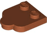 Tile, Modified 2 x 2 with Studs on Edge, Rounded Corners and 1 x 1 Half Circle Extension