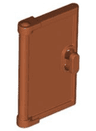 Door 1 x 2 x 3 with Vertical Handle, Mold for Tabless Frames