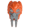 Minifigure, Head, Modified SW Kel Dor with Dark Bluish Gray Mask Pattern (Plo Koon)