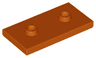Plate, Modified 2 x 4 with 2 Studs (Double Jumper)
