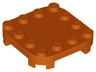 Plate, Modified 4 x 4 with Rounded Corners and 4 Feet