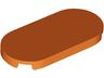 Tile, Round 2 x 4 Oval