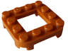 Plate, Modified 4 x 4 with Rounded Corners and 4 Feet with 2 x 2 Open Center