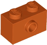 Brick, Modified 1 x 2 with Stud on Side with Bottom Stud Holder