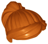 Minifigure, Hair Female Ponytail and Swept Sideways Fringe